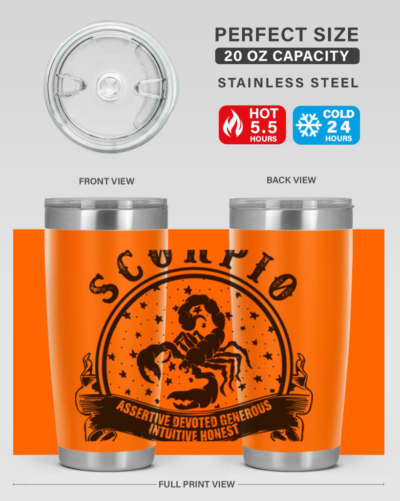 scorpio 29#- zodiac- Tumbler