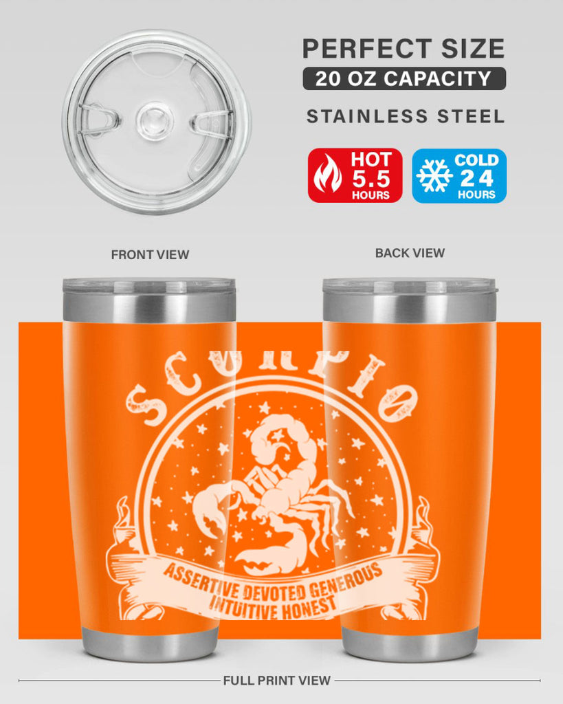 scorpio 30#- zodiac- Tumbler