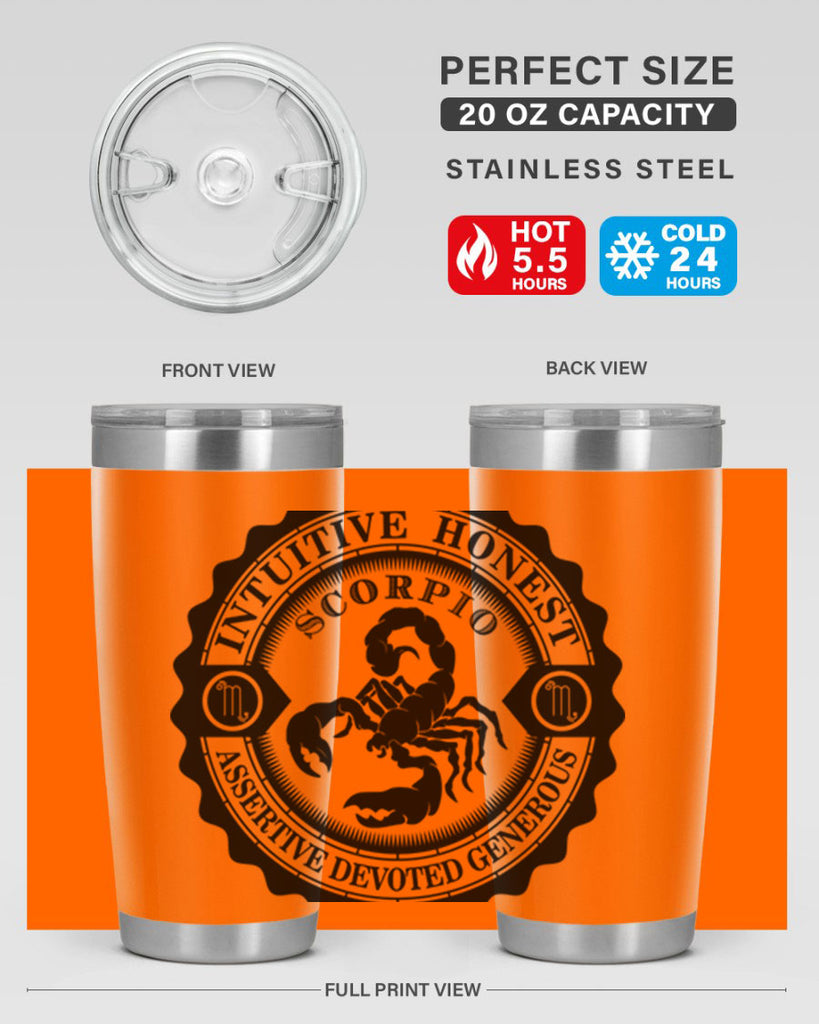 scorpio 31#- zodiac- Tumbler