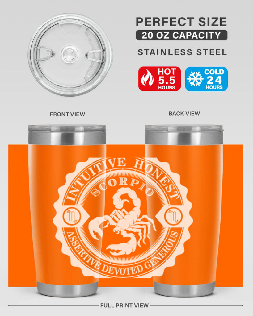 scorpio 32#- zodiac- Tumbler