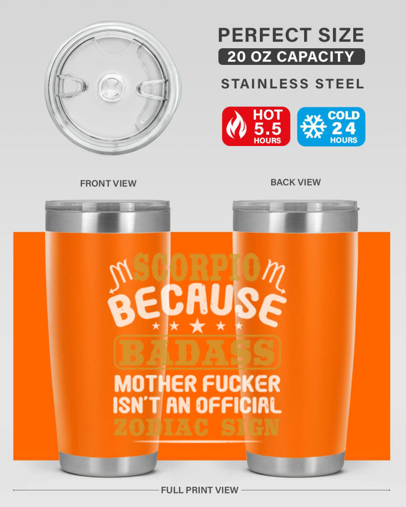 scorpio 432#- zodiac- Tumbler