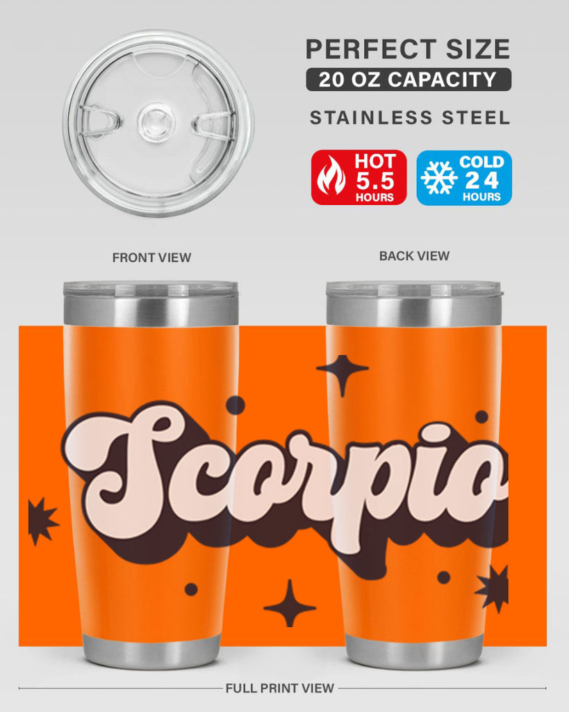 scorpio 454#- zodiac- Tumbler