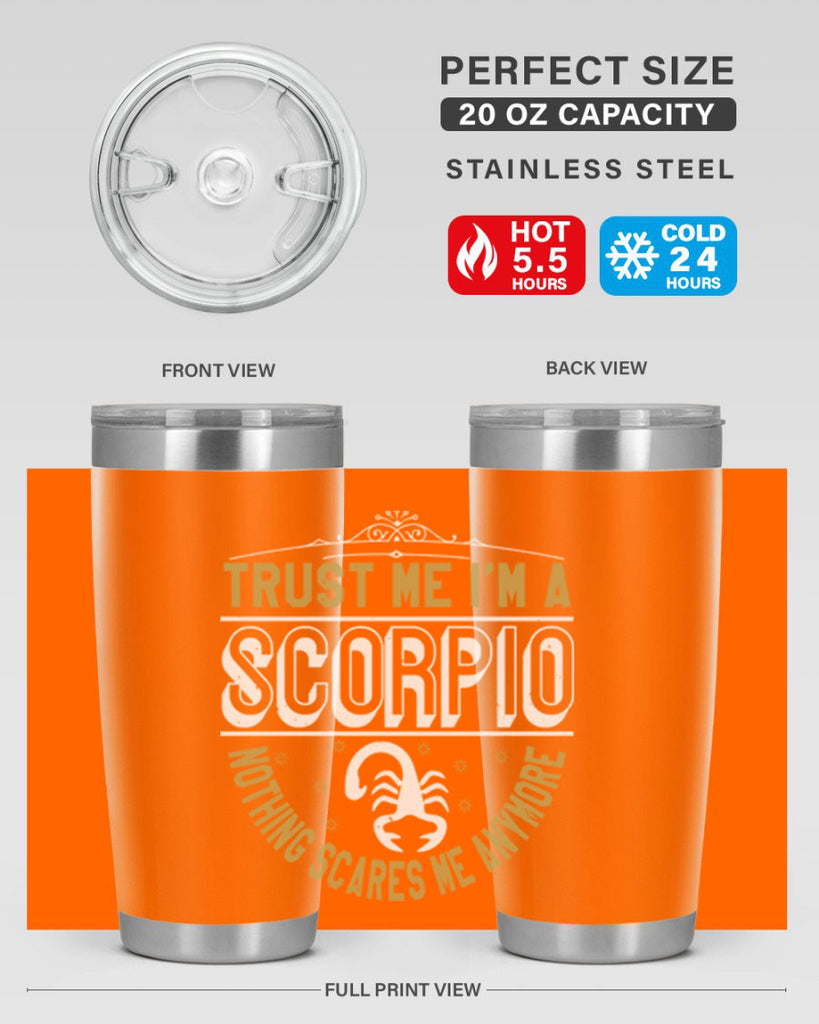 scorpio 458#- zodiac- Tumbler