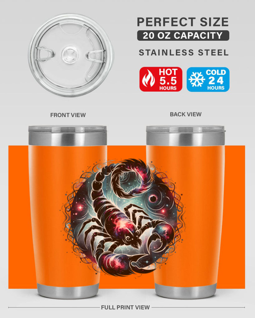 scorpio 463#- zodiac- Tumbler