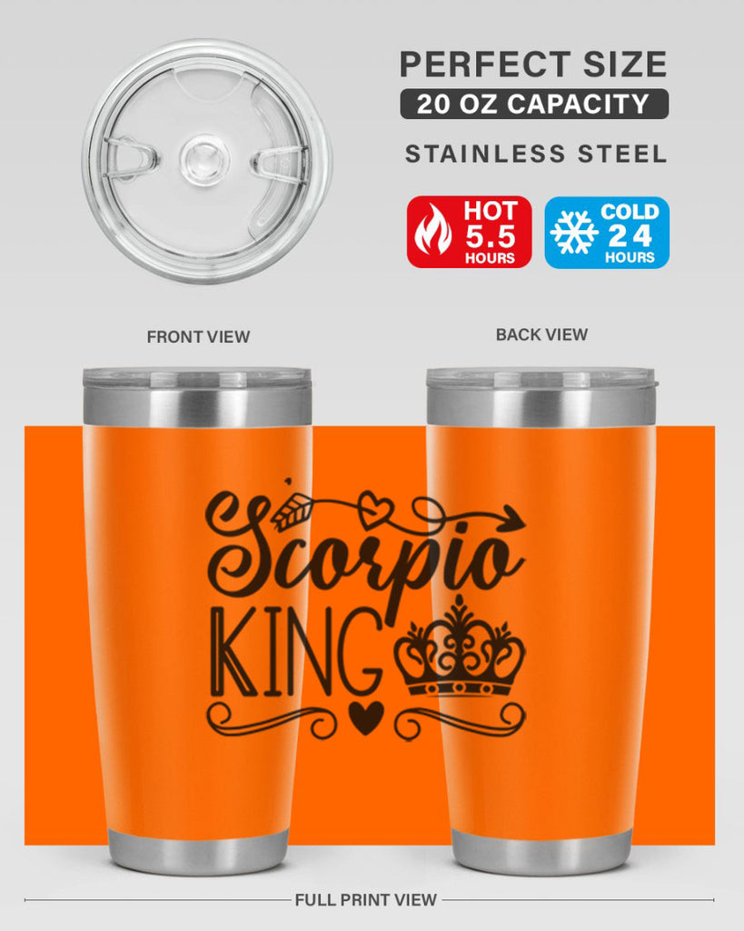 scorpio king 443#- zodiac- Tumbler
