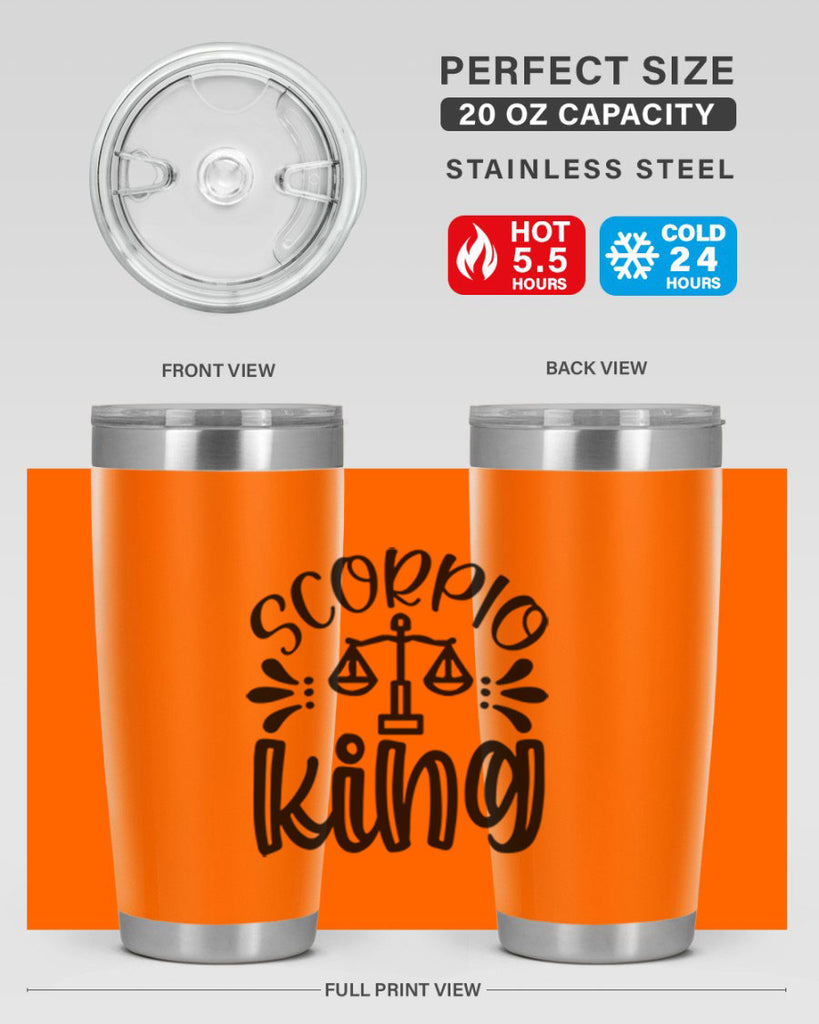 scorpio king 444#- zodiac- Tumbler