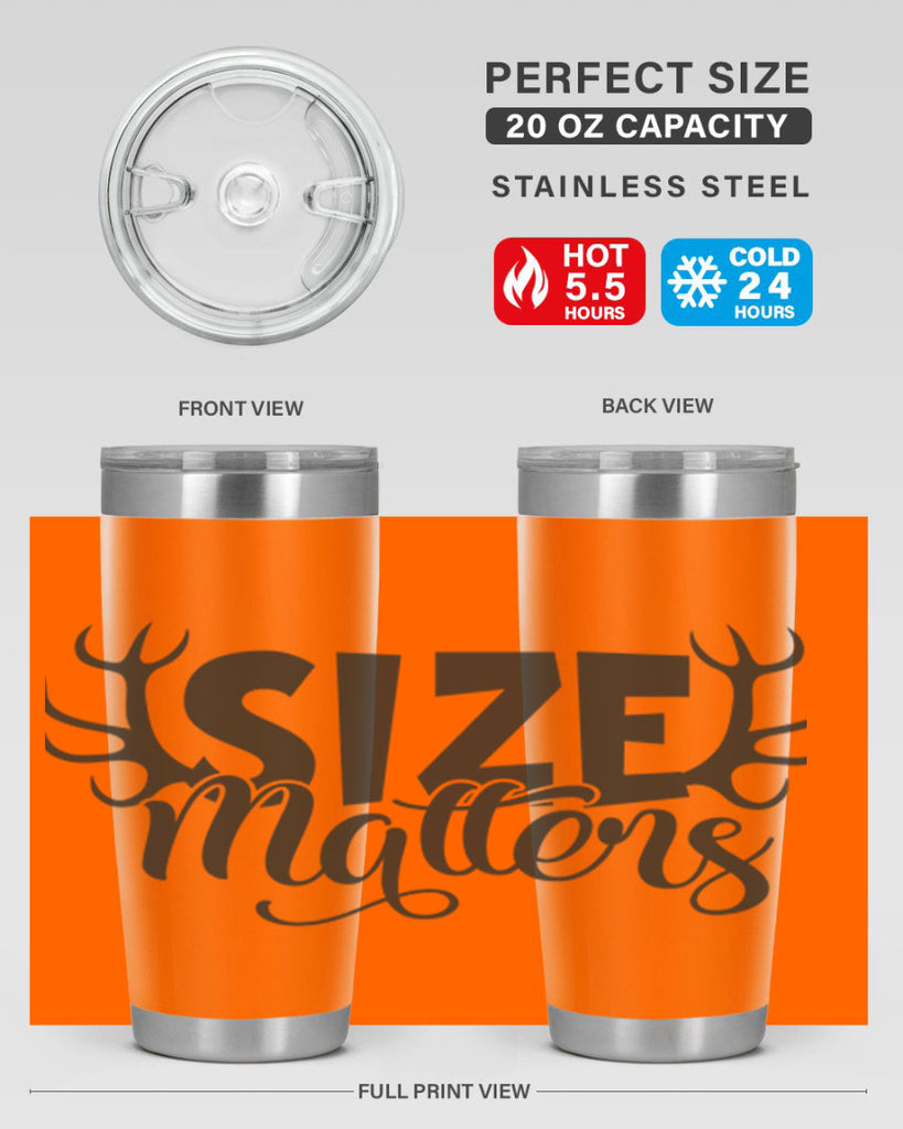 size matters 2#- hunting- Tumbler