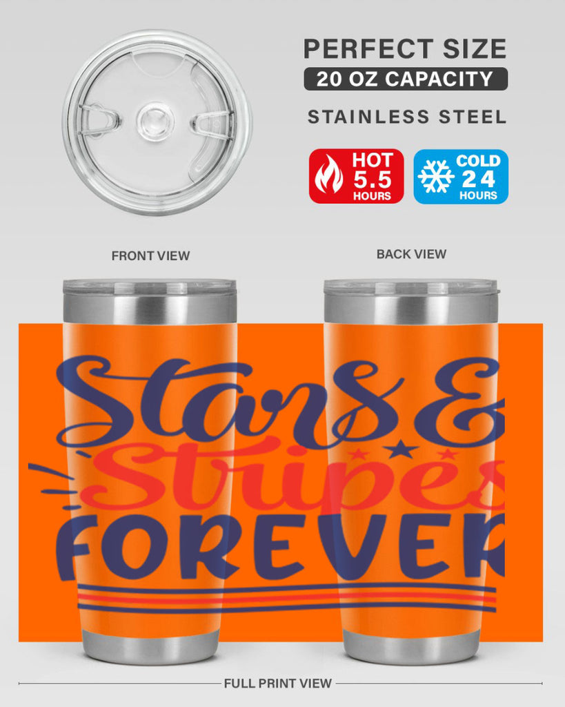 stars stripes forever Style 74#- Fourt Of July- Tumbler