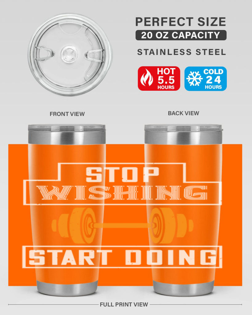 stop weshing start doing 74#- gym- Tumbler