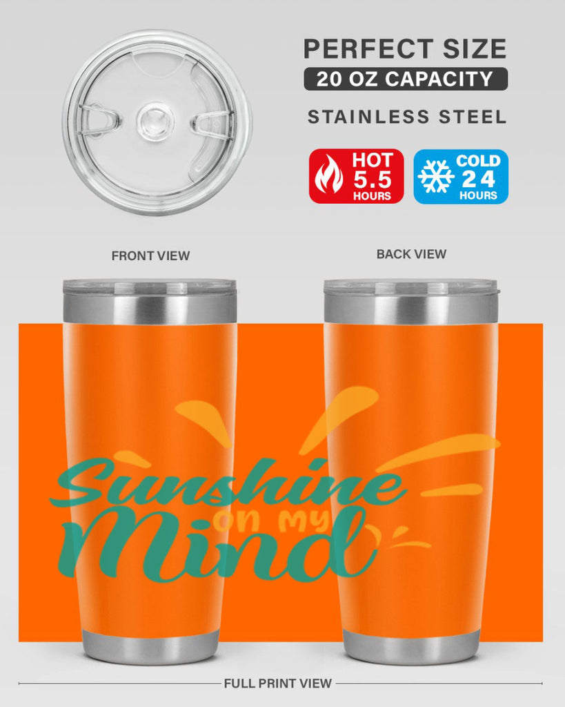 sunshine on my mind Style 74#- summer- Tumbler