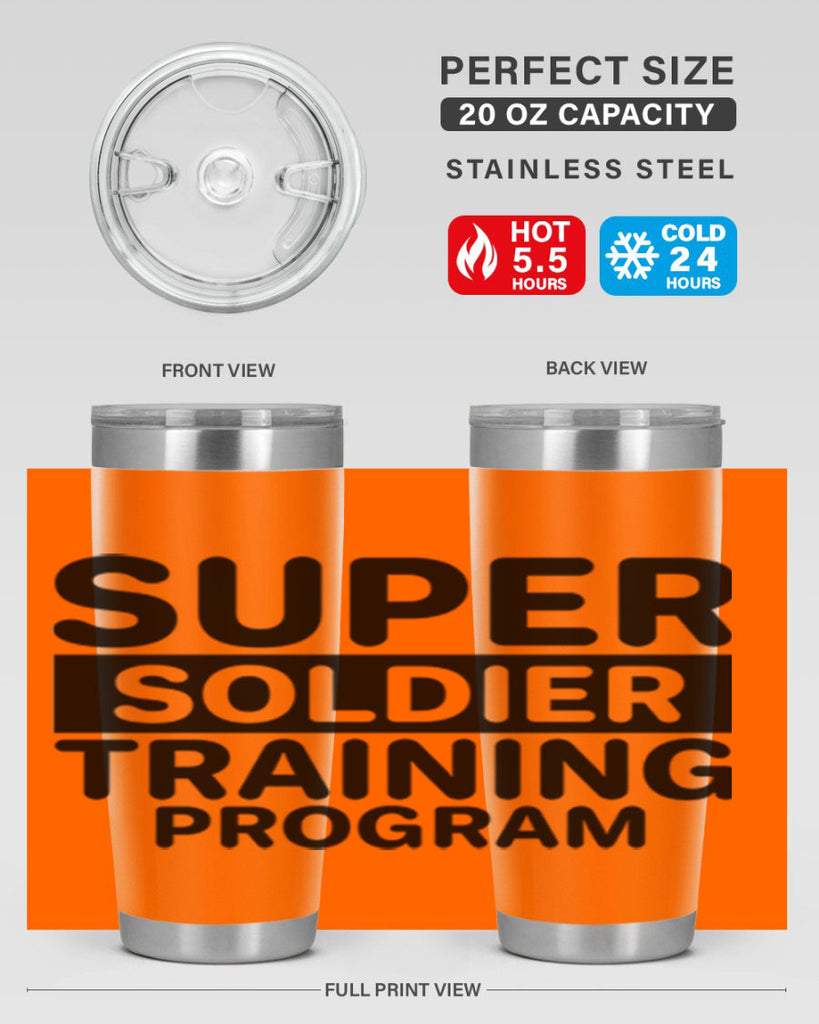 super soldier training program 397#- winter- Tumbler