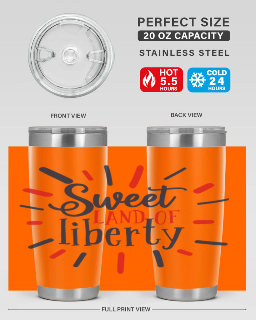 sweet land of liberty Style 7#- Fourt Of July- Tumbler