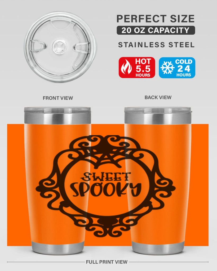 sweet spooky 18#- halloween- Tumbler