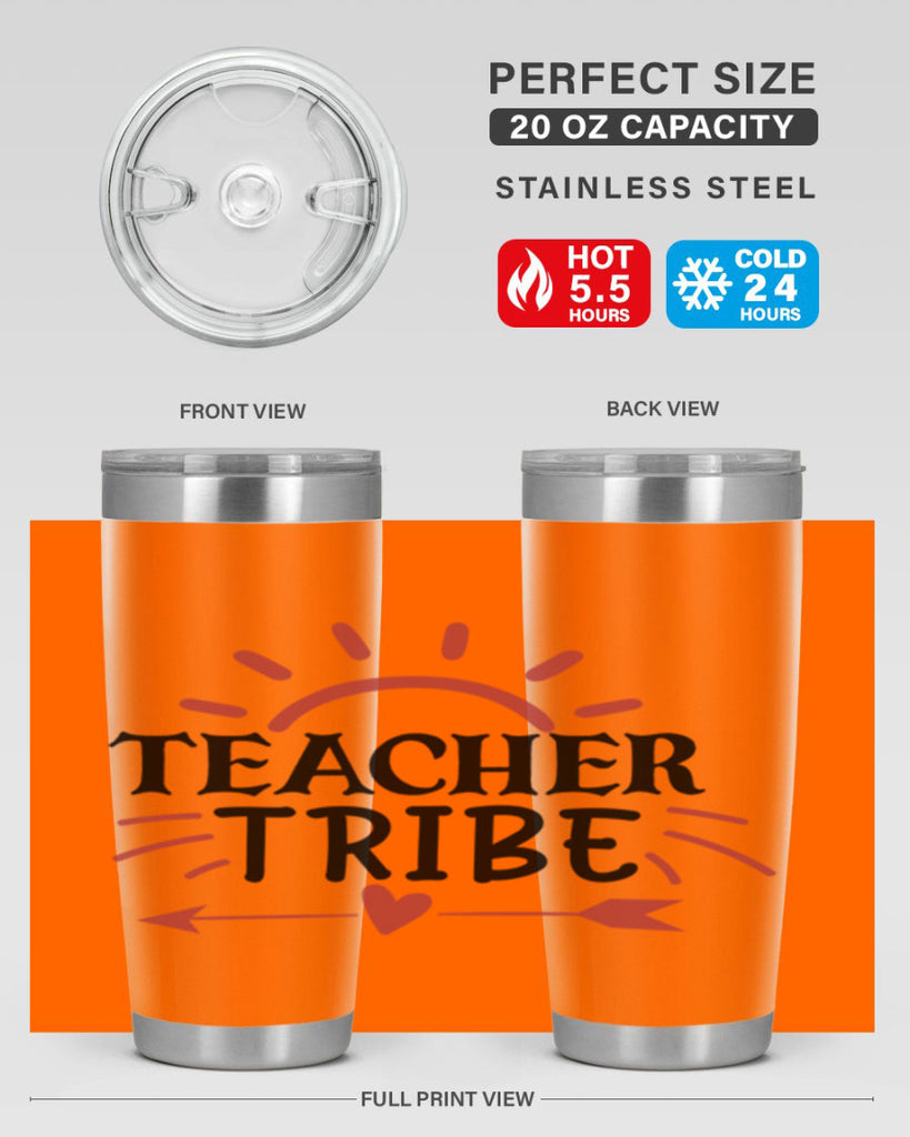 teacher tribe Style 138#- teacher- tumbler
