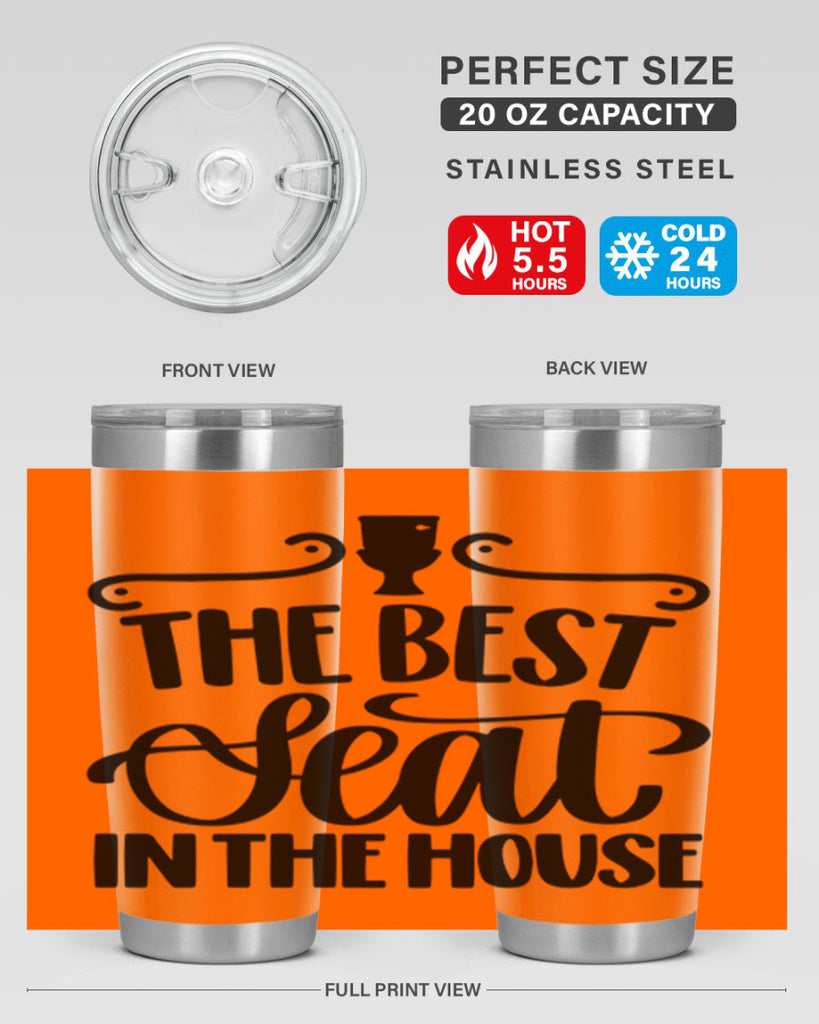 the best seat in the house 12#- bathroom- Tumbler