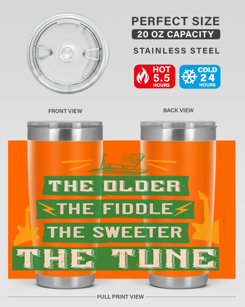the older the fiddle the sweetrt the tune Style 9#- St Patricks Day- Tumbler