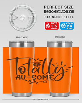 totally ausome Style 2#- autism- Tumbler