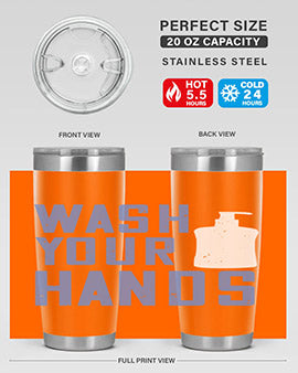 wash your hands Style 13#- corona virus- Tumbler
