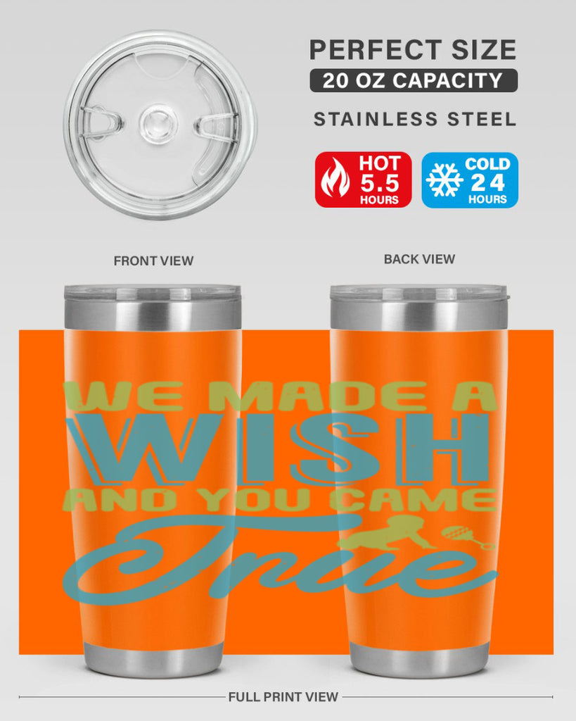 we made a wish and you can true Style 164#- baby- tumbler