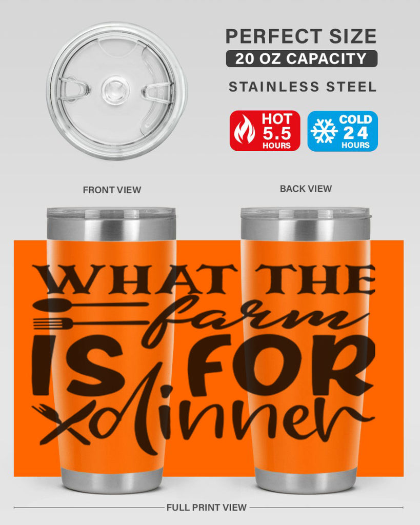 what the farm is for dinner 72#- kitchen- Tumbler