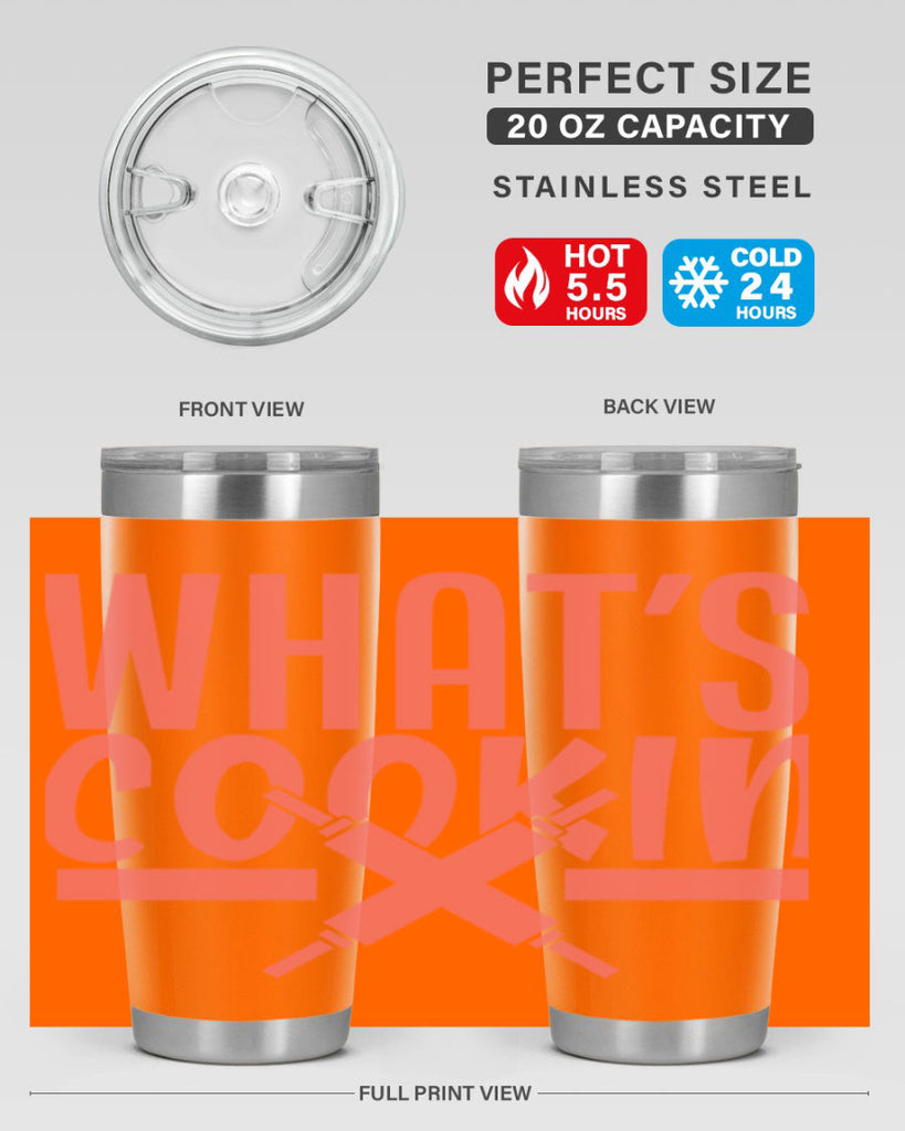 whats cookin 8#- kitchen- Tumbler