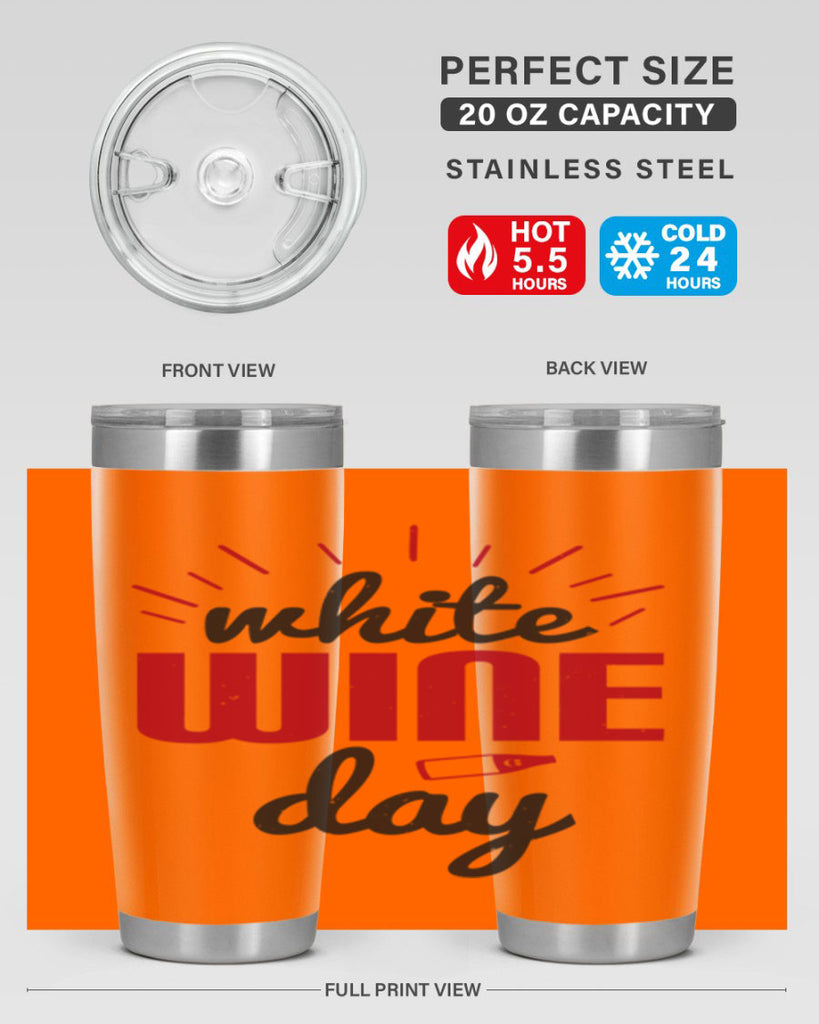 white wine day 111#- wine- Tumbler