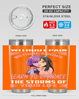 without pain nothing grows learn to embrace the storms of your life288#- anime- Tumbler
