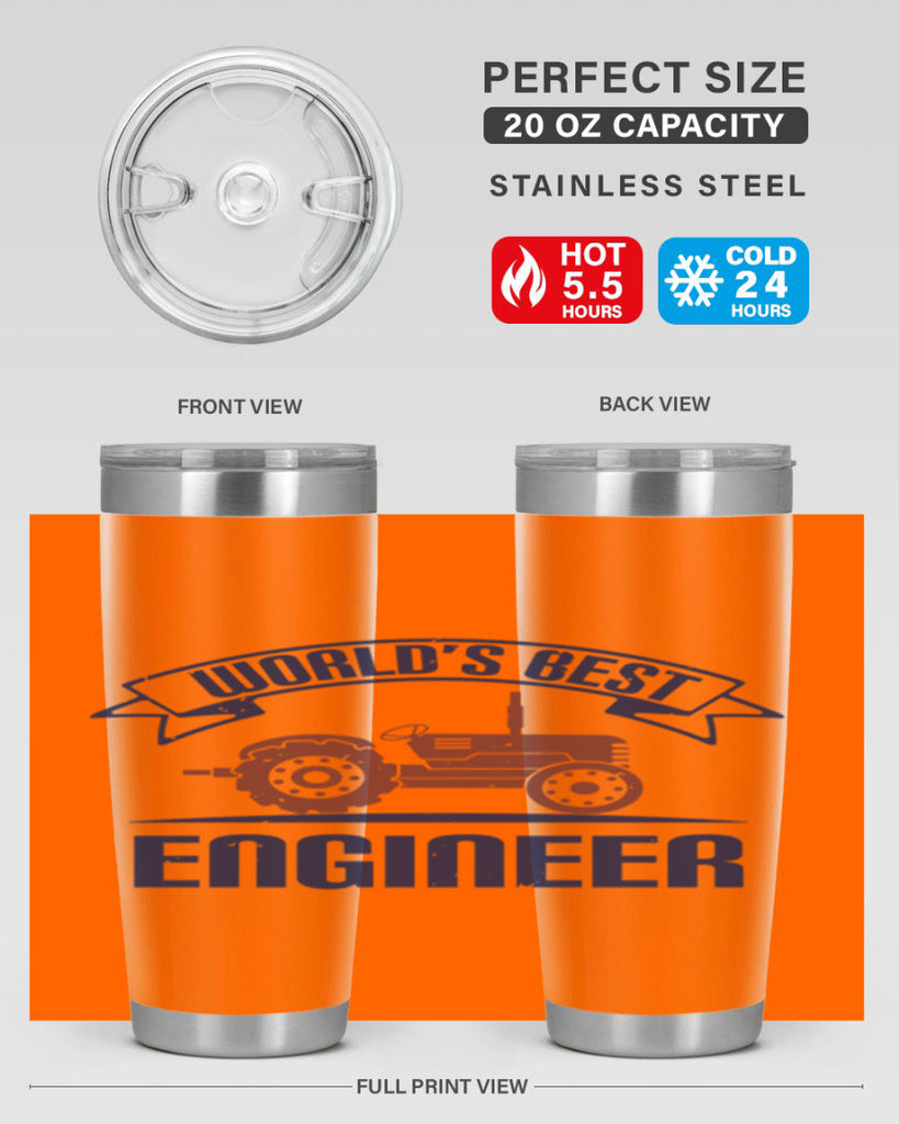 worlds best engineer Style 27#- engineer- tumbler