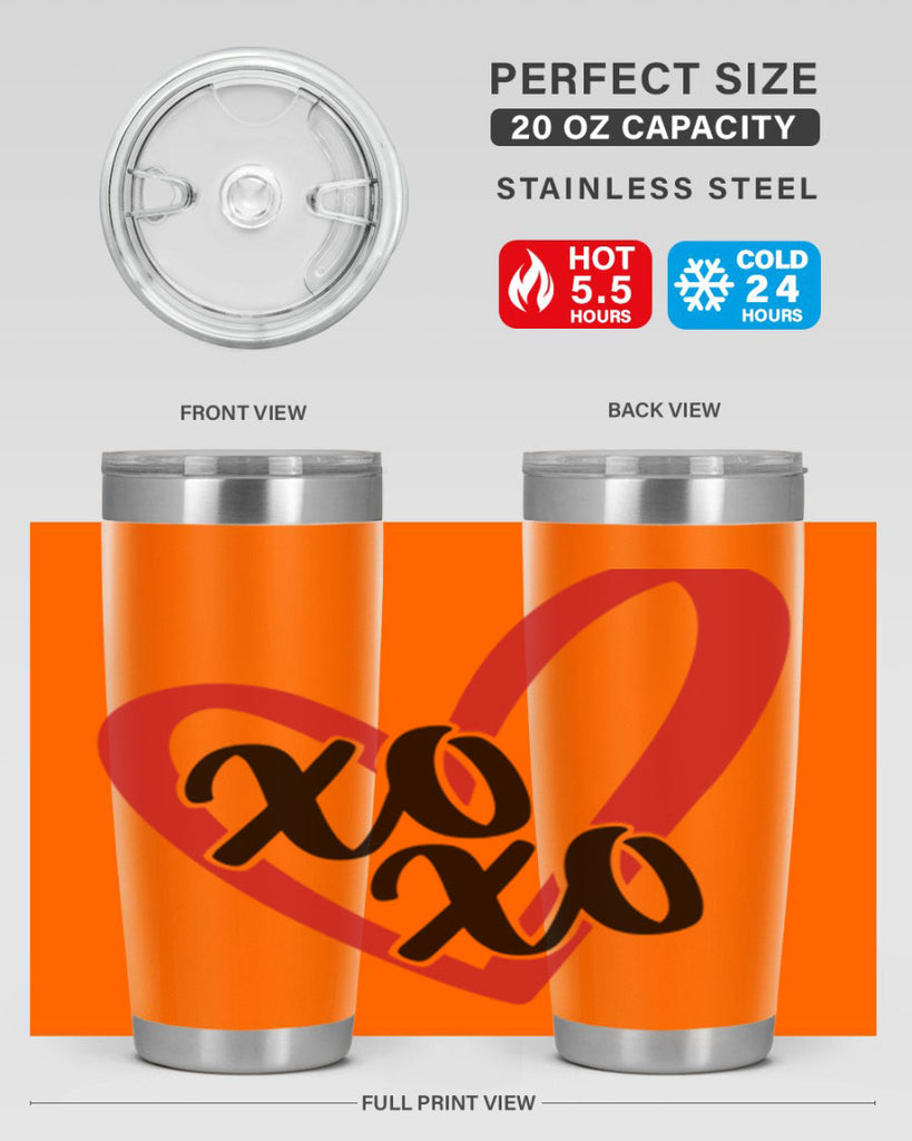 xoxo 11#- valentines day- Tumbler