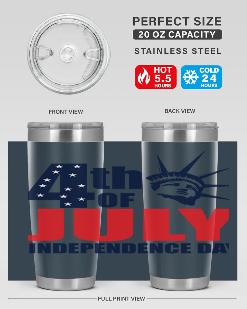 4th of july independence day Style 67#- Fourt Of July- Tumbler