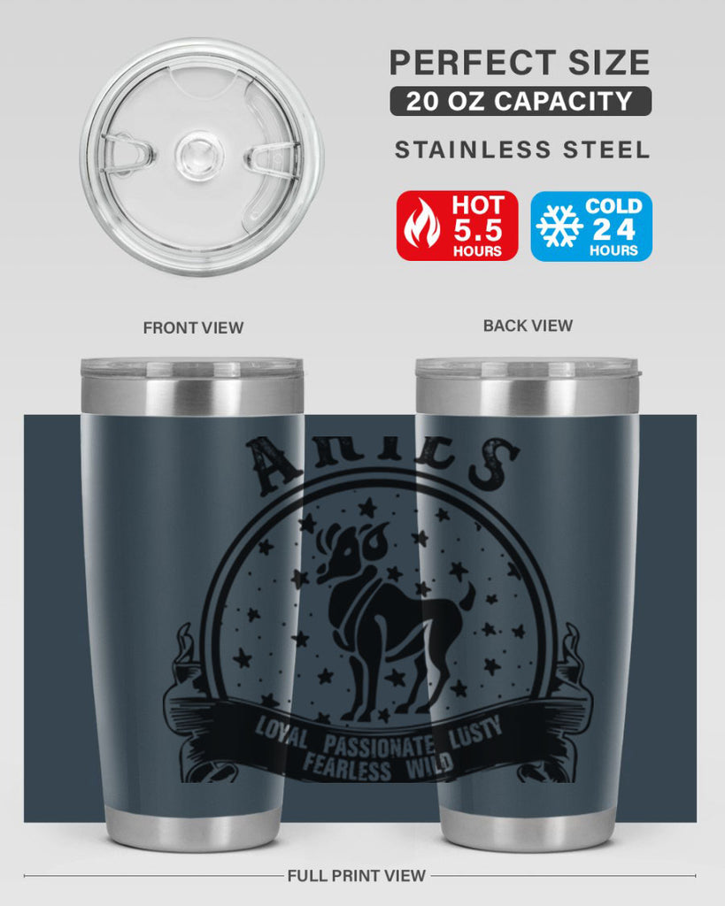 Aries 1#- zodiac- Tumbler