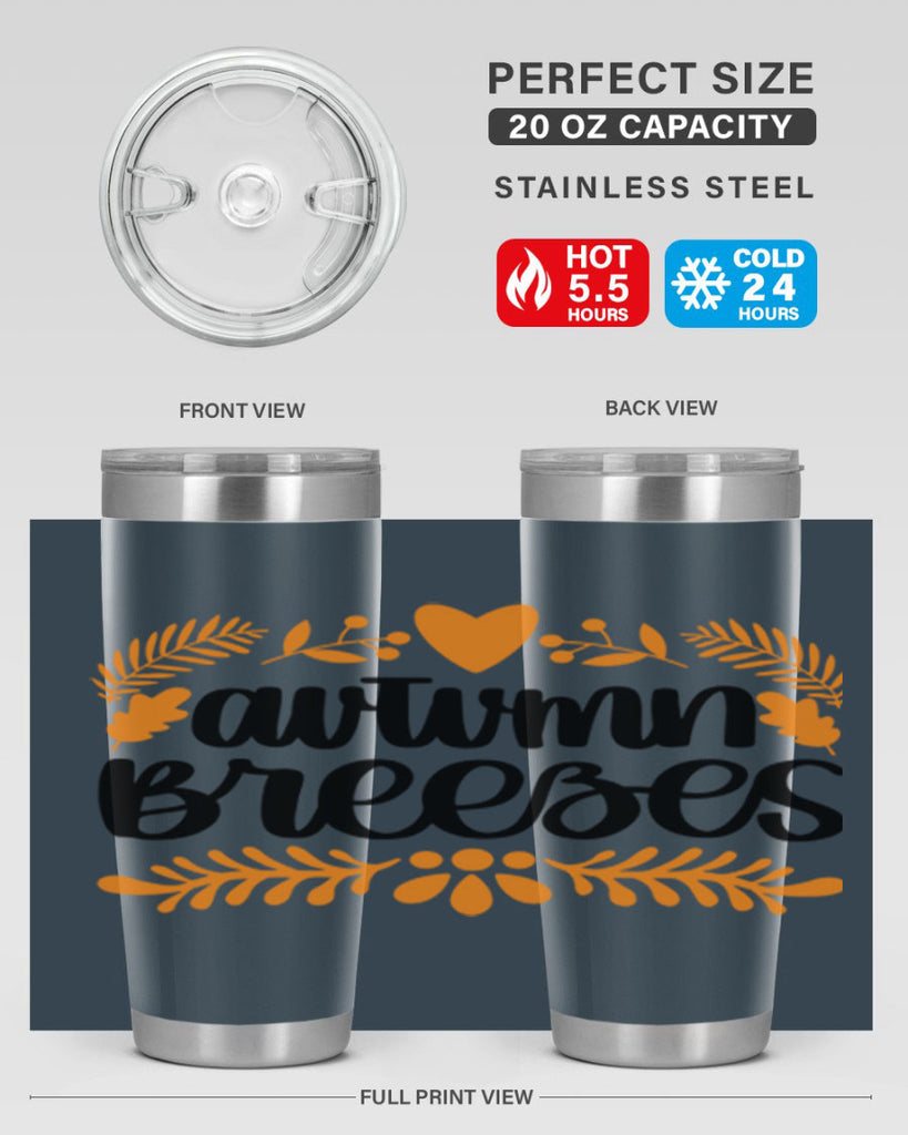 Autumn Breezes 474#- fall- Tumbler