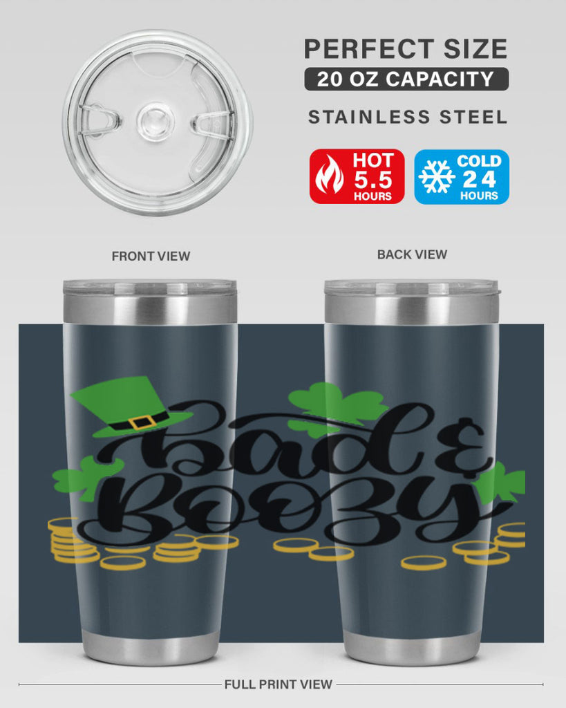 Bad Boozy Style 106#- St Patricks Day- Tumbler