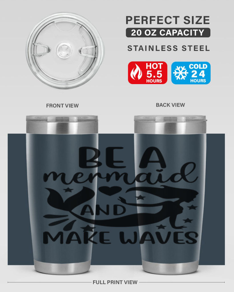 Be a mermaid and make 54#- mermaid- Tumbler
