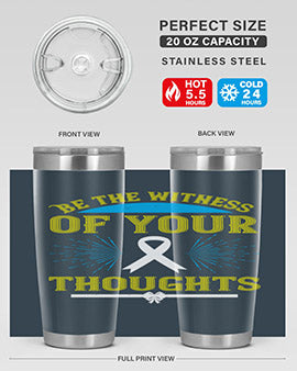 Be the witness of your thoughts Style 48#- self awareness- Tumbler