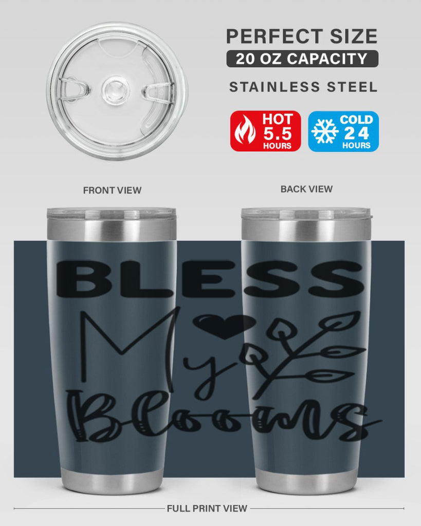 Bless My Blooms 44#- spring- Tumbler