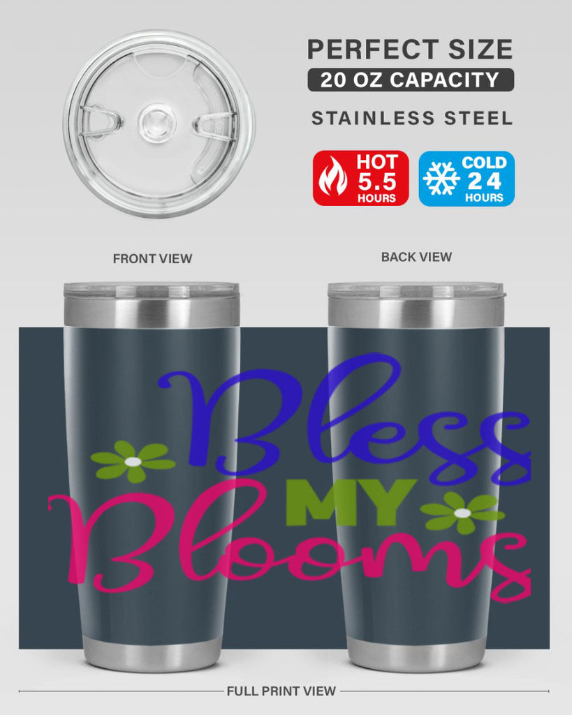 Bless My Blooms 46#- spring- Tumbler