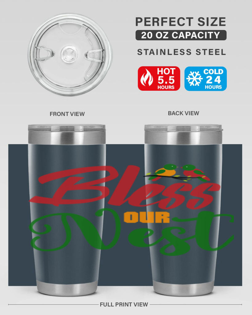 Bless Our Nest 67#- spring- Tumbler
