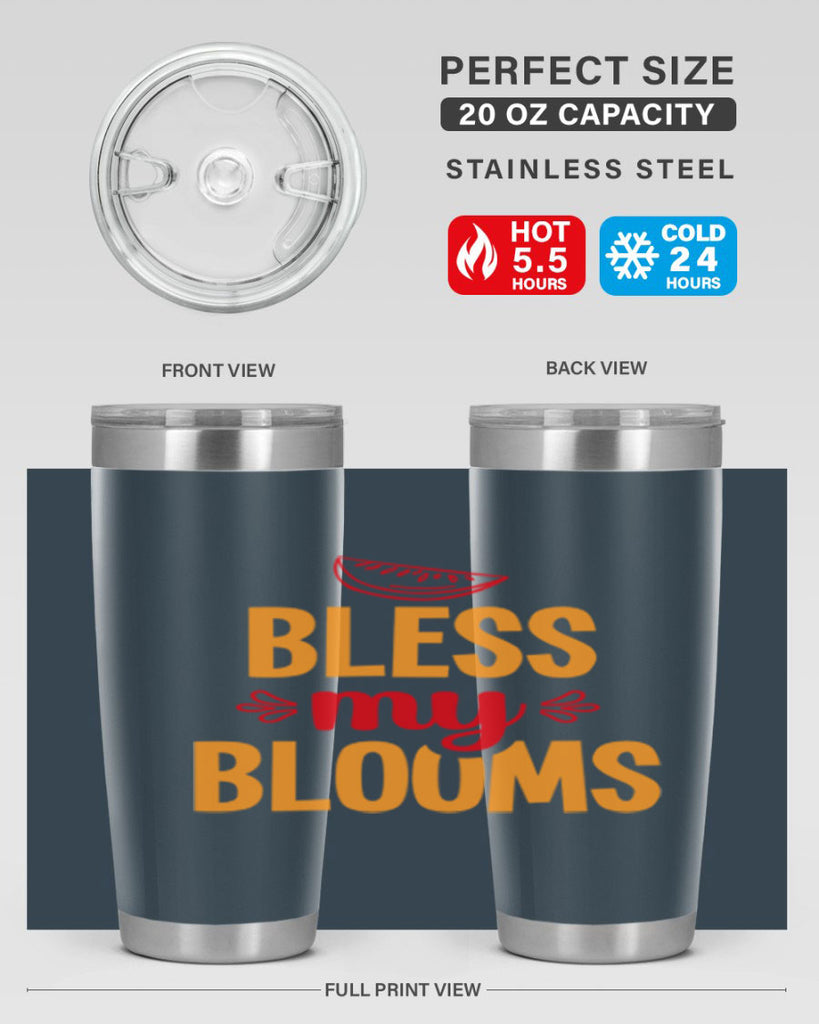Bless my blooms 41#- spring- Tumbler