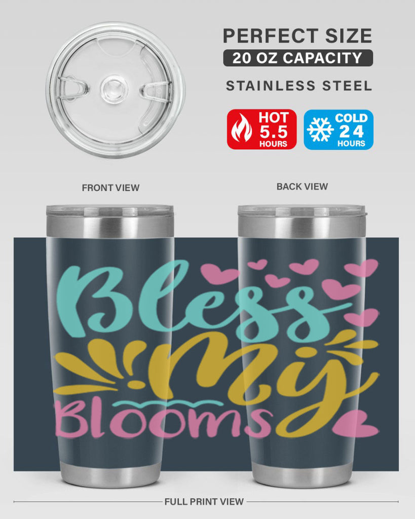 Bless my blooms Style 69#- summer- Tumbler