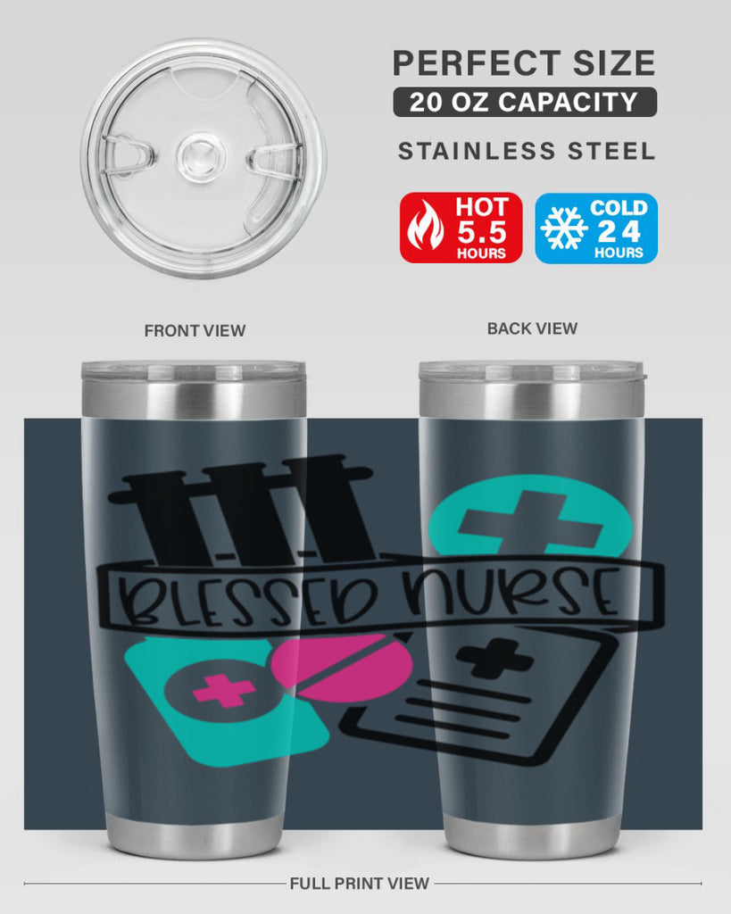 Blessed Nurse Style Style 216#- nurse- tumbler