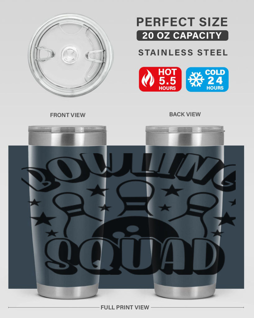 Bowling squad 1403#- bowlig- Tumbler