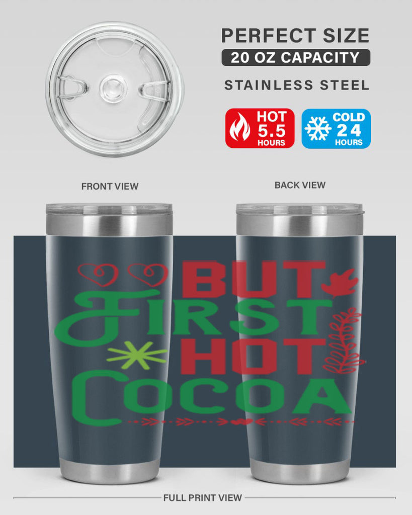 But First Hot Cocoa 32#- winter- Tumbler