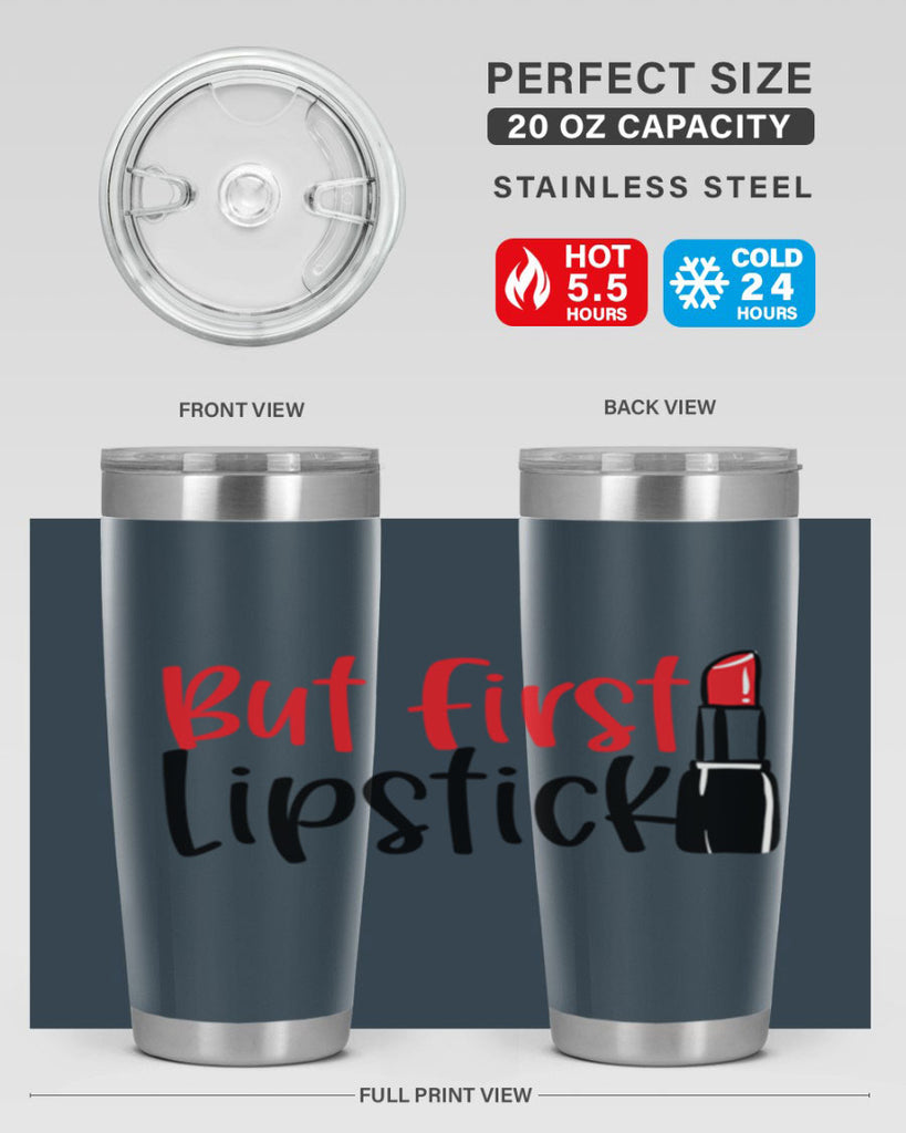 But First Lipstick Style 246#- make up- Tumbler