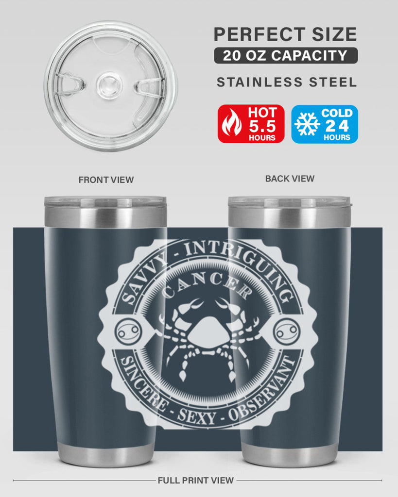 Cancer 16#- zodiac- Tumbler