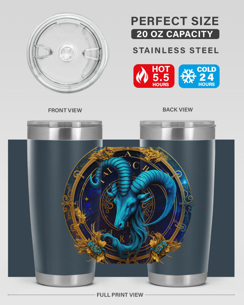 Capricorn 181#- zodiac- Tumbler