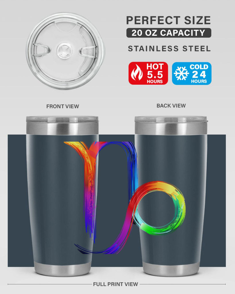 Capricorn 187#- zodiac- Tumbler
