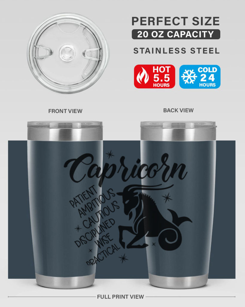 Capricorn 188#- zodiac- Tumbler
