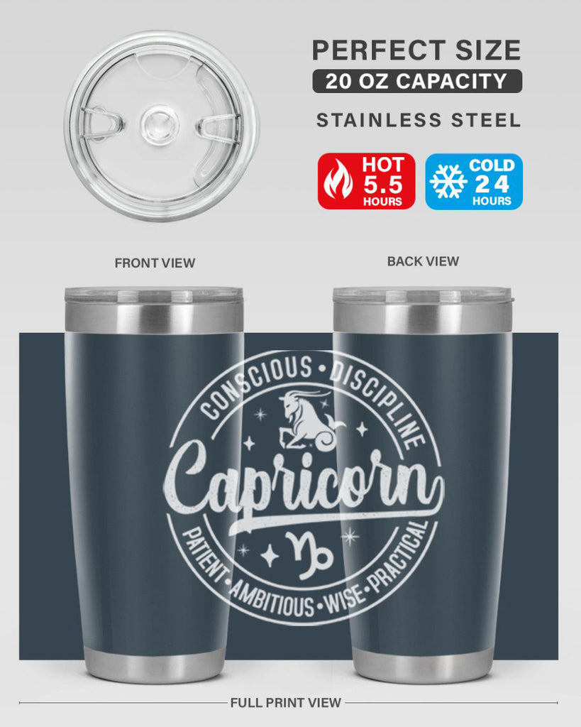 Capricorn 191#- zodiac- Tumbler