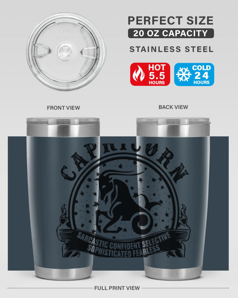 Capricorn 38#- zodiac- Tumbler